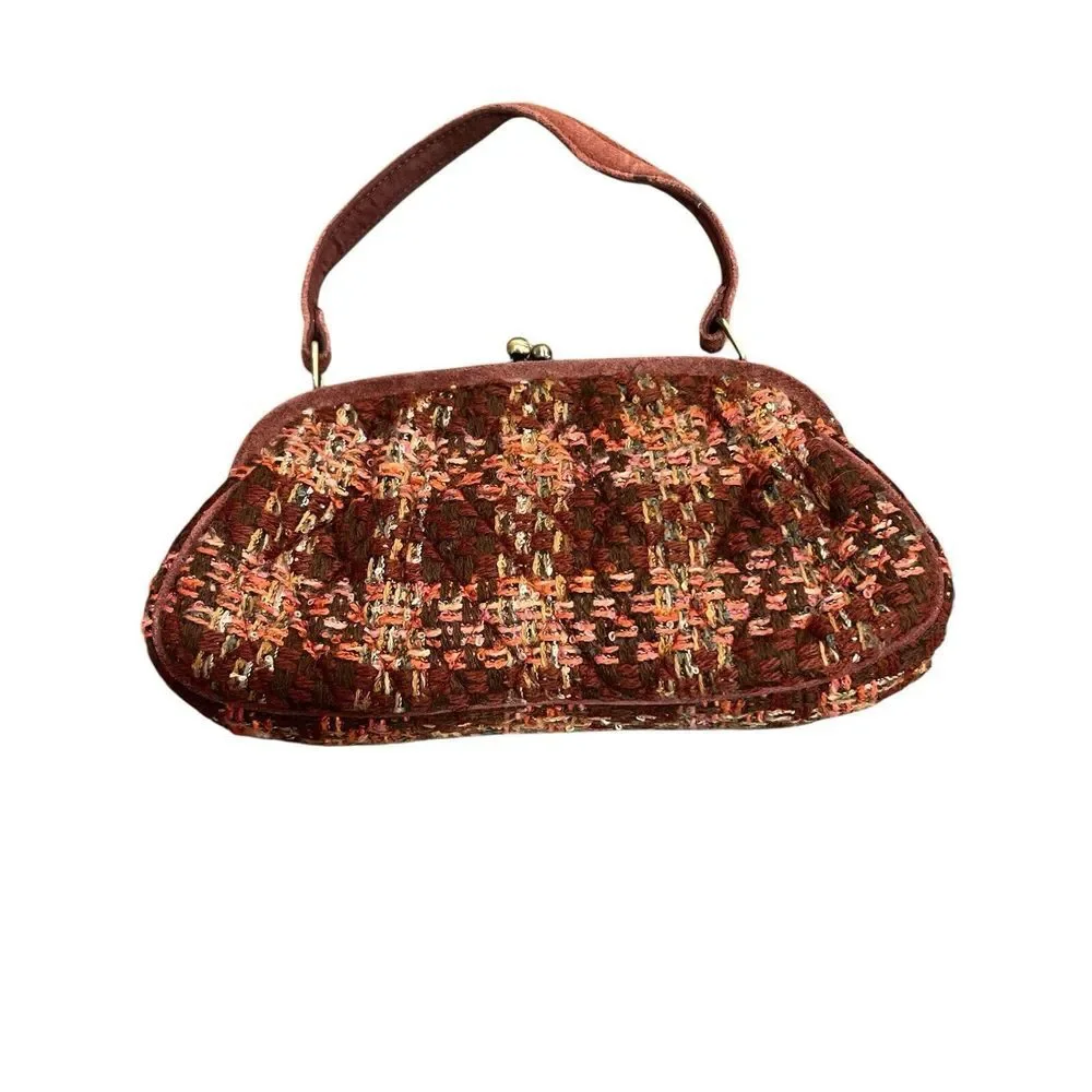 Vera Bradley Tweed Y2K Mini Bag Purse - Picture 1 of 4